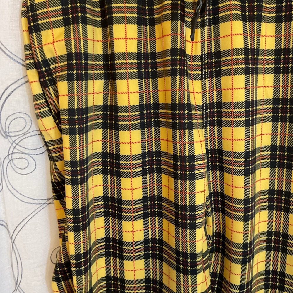 NWT Men's Drill Clothing Co. Fresh Prints of BelAir Joggers Size Medium Yellow - Picture 2 of 8